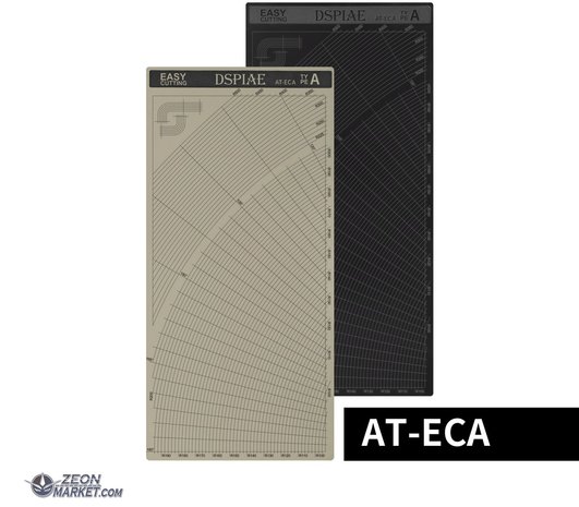 DSPIAE Masking Tape Cutting Mat AT-ECA (Arc Patterns)