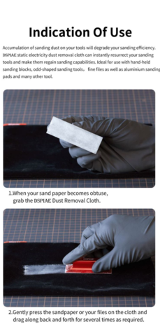 DSPIAE Electrostatic Dust Removal Cloth DC-25