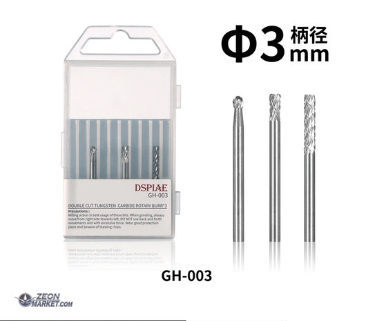 DSPIAE GH Series Grinding Bits For Electric Sharpening Pen