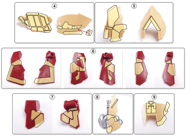 Cantonese-C Precut Tape for AnchoreT-YJL MG Sazabi 1.0