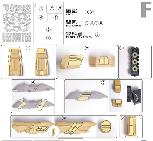 Cantonese-C Precut Tape for AnchoreT-YJL MG Sazabi 1.0