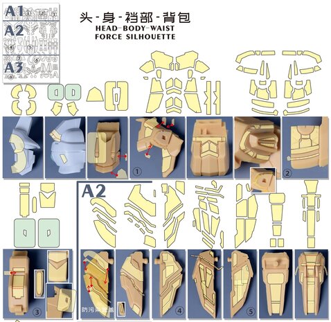 Cantonese-C Precut Tape for AnchoreT-YJL MG Force Impulse