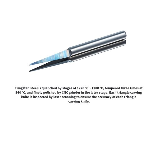 DSPIAE TS-01 Serie Tungsten Steel Triangular Scriber