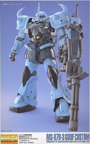 1/100 MG MS-07B3 Gouf Custom