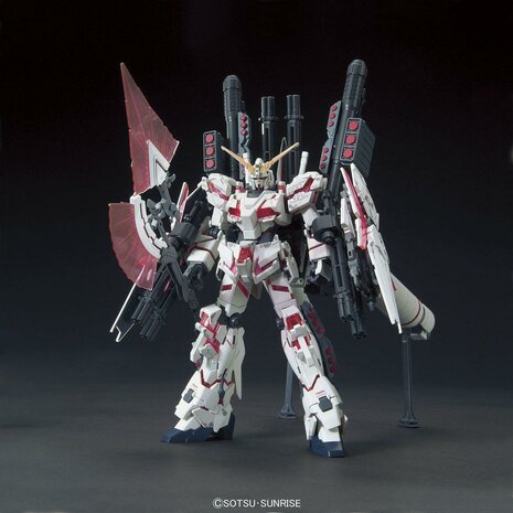 1/144 HGUC RX-0 Full Armor Unicorn Gundam (Destroy Mode/Red) HG199