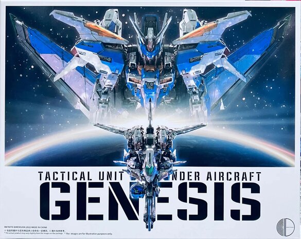 Infinite Dimension Genesis Tactical unit Aircraft Metal Version