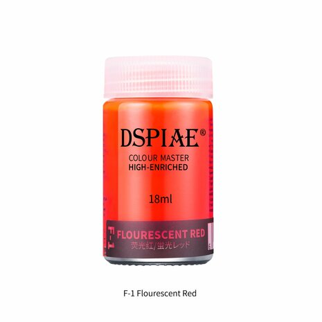 DSPIAE F-1 Fluorescent Red