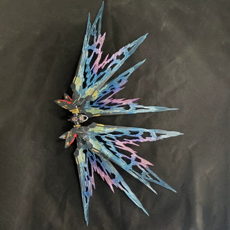 Wing Effect Set for the MGEX Strike Freedom Transparent