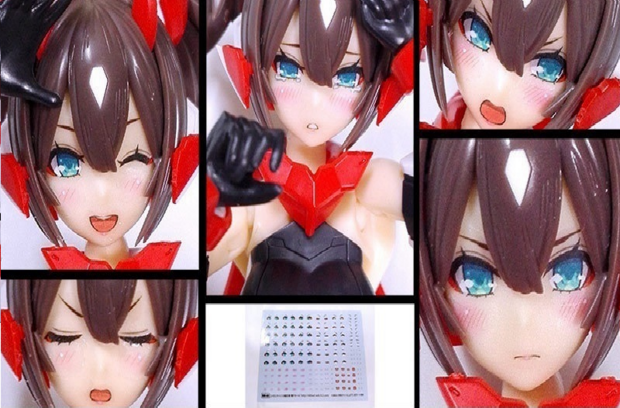 SH Studio Eyes Decals for Frame Arms Girls