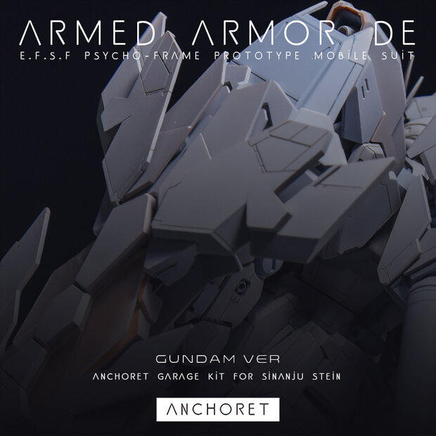 AnchoreT YujiaoLand MG Sinanju Stein, Unicorn and NU AADE Shield Dress-up Kit