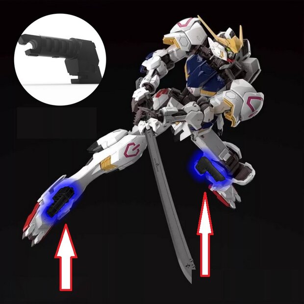 Dalian MG Barbatos Foot Strengthening Fix, Nylon 2pcs