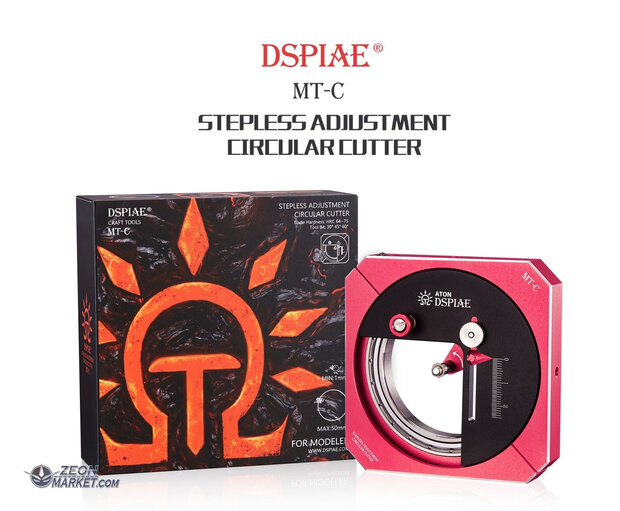 DSPIAE Stepless Adjustment Circular Cutter MT-C