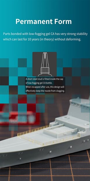 DSPIAE Low-Fogging Gel CA LG-02 (Glue)