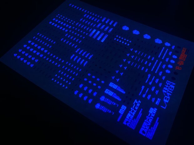 Flaming-Snow TY-03 for HG 1/60 Full Metal Panic ARX-7 Fluorescent