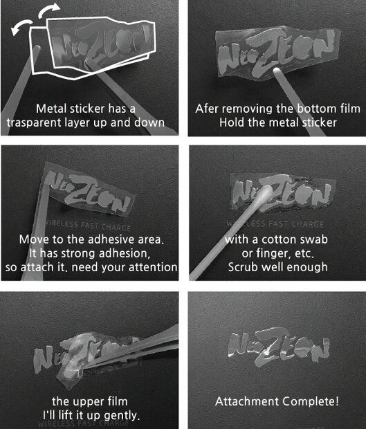 Delpi-Decal HG Neo Zeong NT Metal Stickers Gold