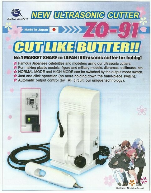 EchoTech ZO-91 Ultrasonic Cutter (CE Certified)