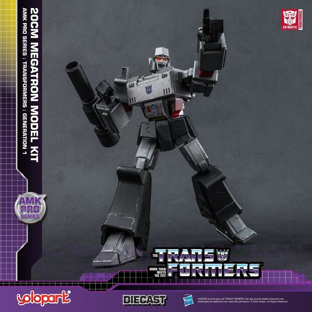 Yolopark Transformers: Generation 1 Megatron 20cm Model AMK Pro Series