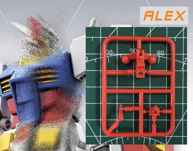 EG RX-78-2 Replacement Parts A2-15+A2-19+A2-16