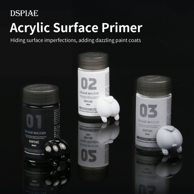 DSPIAE Acrylic Surface Primer Gloss Black APS-01