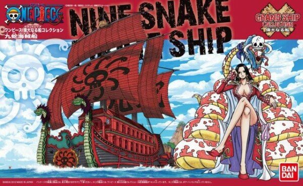 One Piece Grand Ship Collection #06 Nine Snake Pirate Ship