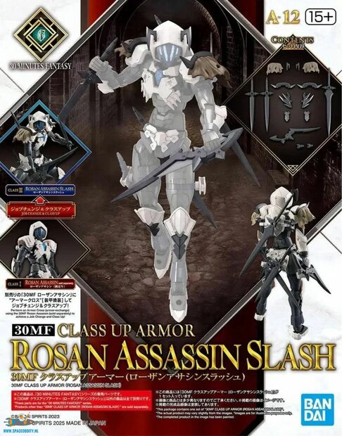 30MF Class Up Armor Rosan Assassin Slash A-12