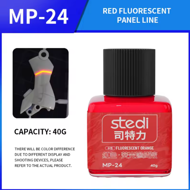 Stedi Panel Liner Red Fluorescent MP-24