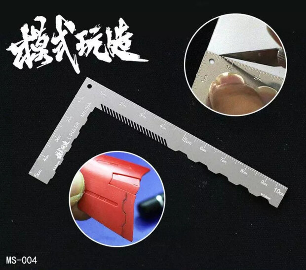 Moshi L-Shaped Ruler and Engraver MS-004