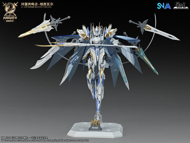 PRE-ORDER SNAA 1/144 Divine Invoker Percival SC-009 Deluxe Ver.