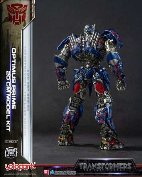Yolopark Transformers: The Last Knight AMK Pro Series Plastic Model Kit Optimus Prime