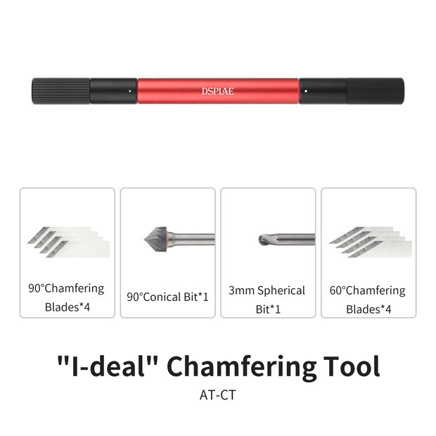 DSPIAE Plastic Chamfering Tool AT-CT