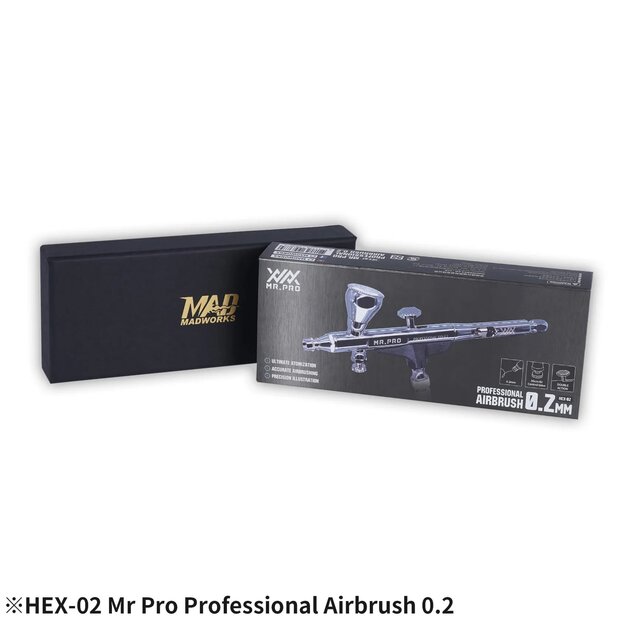 Madworks Mr. Pro Professional Airbrush 0.2 HEX-02