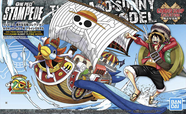 One Piece Grand Ship Collection #15 Thousand Sunny Flying Model