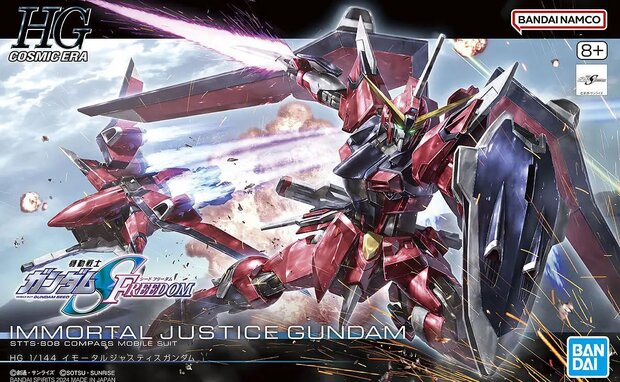 1/144 HG STTS-808 Immortal Justice Gundam HG244