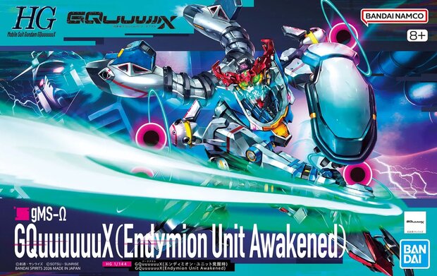 1/144 HG gMS-&Omega; GQuuuuuuX (Endymion Unit Awakened)
