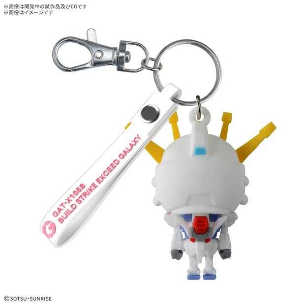 Buildstpla-Kun 3D Rubber Mascot Keychain
