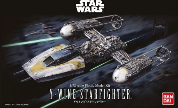 Star Wars 1/72 Y-Wing Starfighter