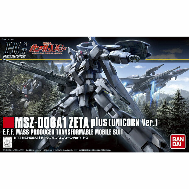 1/144 HG MSZ-006A1 Zeta Plus (Unicorn Ver.) HG182
