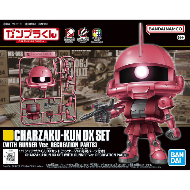 1/1 CharZaku-Kun DX Set (with Runner Ver.)