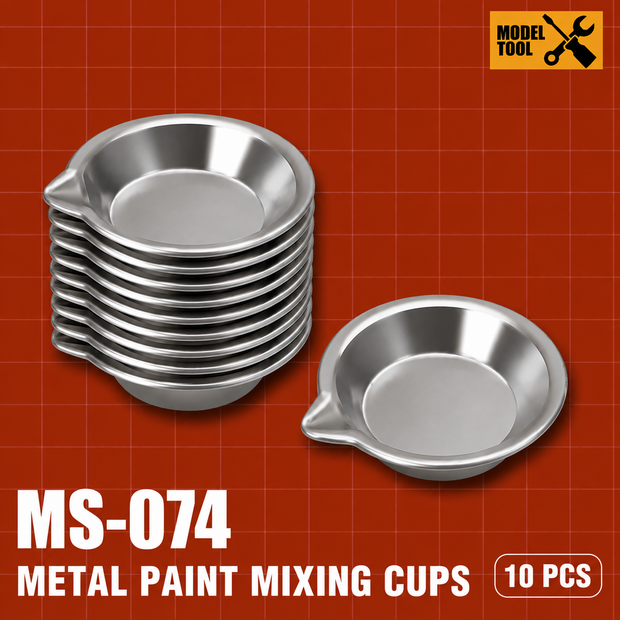 Moshi Stainless Steel Model Paint Cups MS074