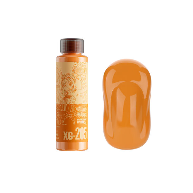 DSPIAE Pre-Mixed Acrylic Paints 50ml Coral Orange XG-205