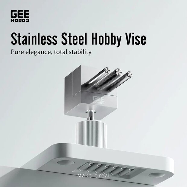 GEEHOBBY Stainless Steel Hobby Vise GH-TV