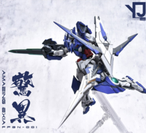 AnchoreT YujiaoLand MG Amazing Exia Dress-up Kit + Metal Thruster
