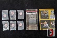 HD Model RG RX-93 Nu Gundam Metal Set 3 Color Options