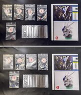 HD Model RG RX-93-v2 Hi-Nu Gundam Metal Set 2 Color Options