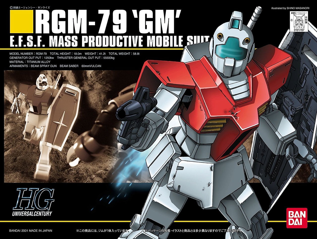 RGN-79EP GM スターター HG 1/144 RGM-79 HG Bandai - Zeonmarket
