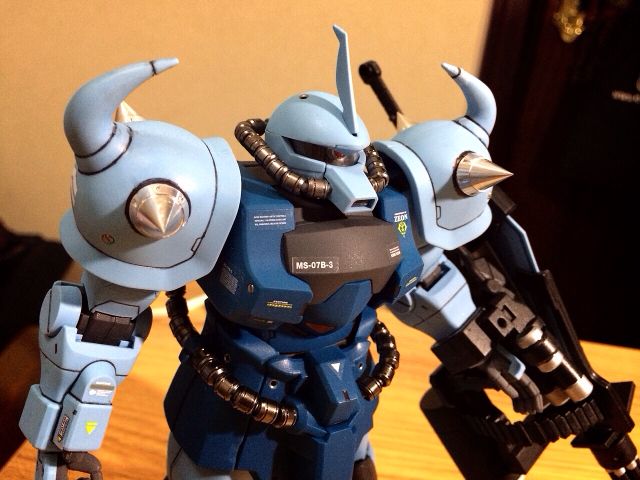 14kgf レオパードクォーツ×ターコイズ Gouf Tiger Metal Upgrade Set MS-07B-3 MG Red CJ Hobby - Zeonmarket
