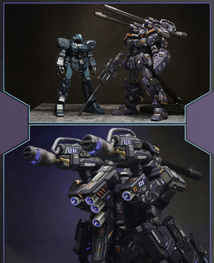 RGM-96X Jesta Cannon MG AEther Dress-up Resin Kit - Zeonmarket
