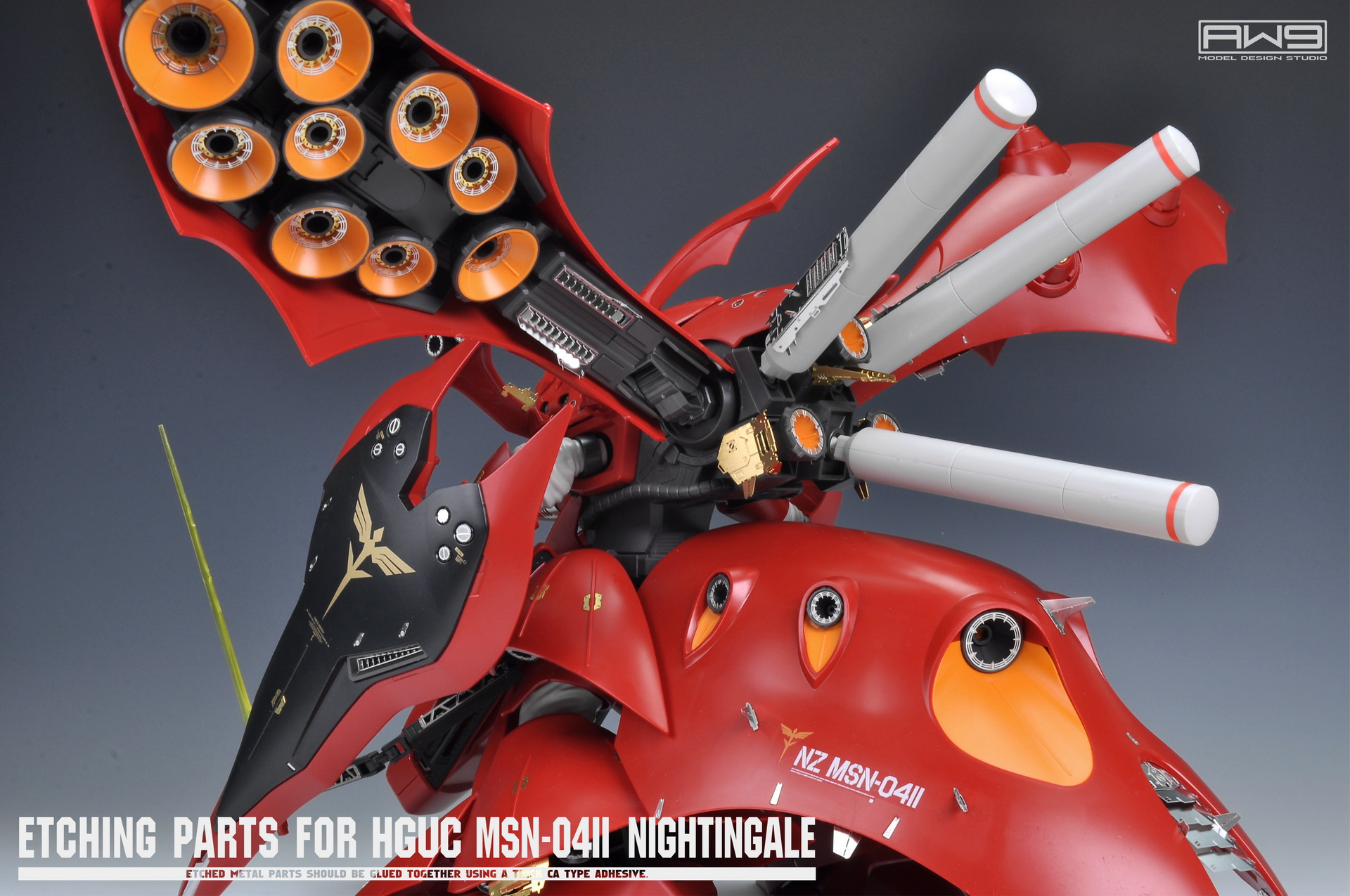 HG MSN-04Ⅱ NIGHTINGALE 1/144 BANDAI Mobile Suit Gundam