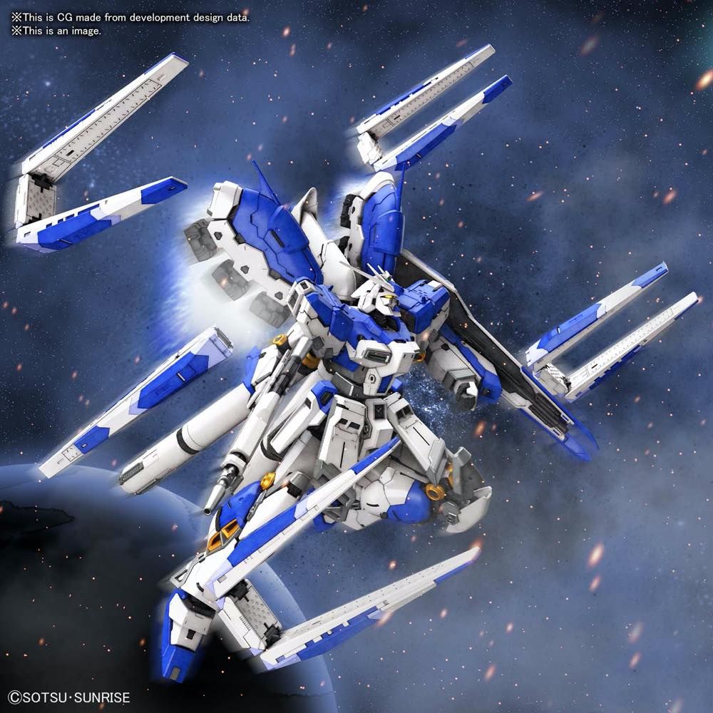RG RX-93-v2 Hi-v Gundam Model Kit Bandai - Zeonmarket